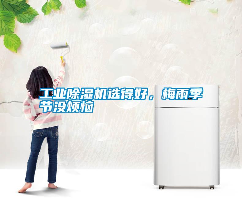 工業除濕機選得好,梅雨季節沒煩惱