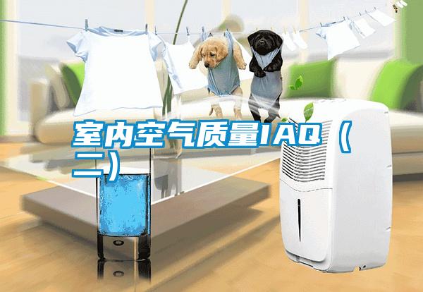 室內(nèi)空氣質(zhì)量IAQ(二)