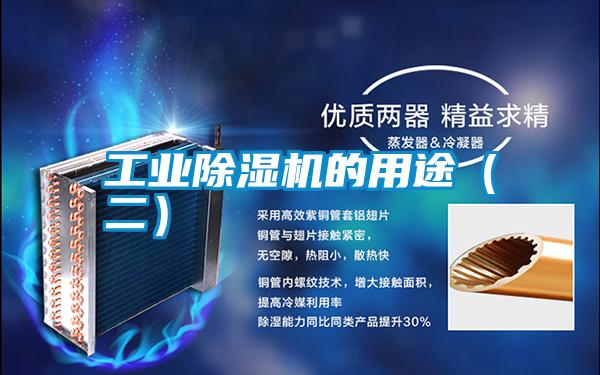 工業除濕機的用途（二）