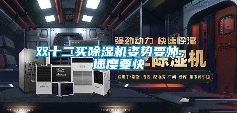 雙十二買除濕機(jī)姿勢要帥， 速度要快