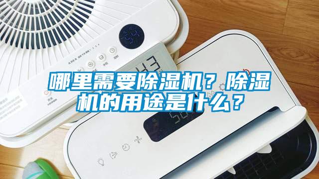 哪里需要除濕機？除濕機的用途是什么？