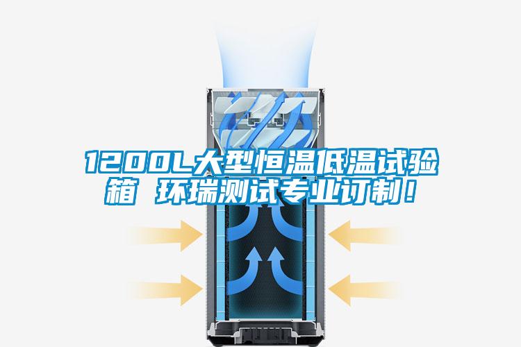 1200L大型恒溫低溫試驗箱 環瑞測試專業訂制!