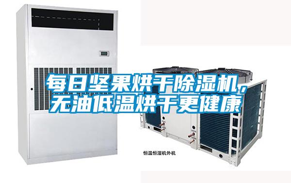 每日堅果烘干除濕機，無油低溫烘干更健康