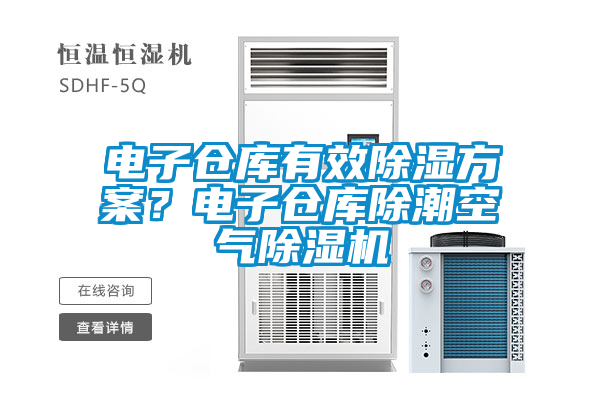 電子倉庫有效除濕方案？電子倉庫除潮空氣除濕機