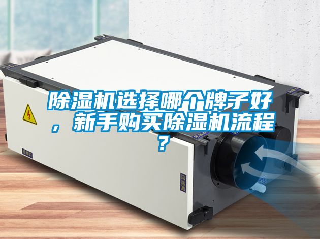除濕機選擇哪個牌子好，新手購買除濕機流程？