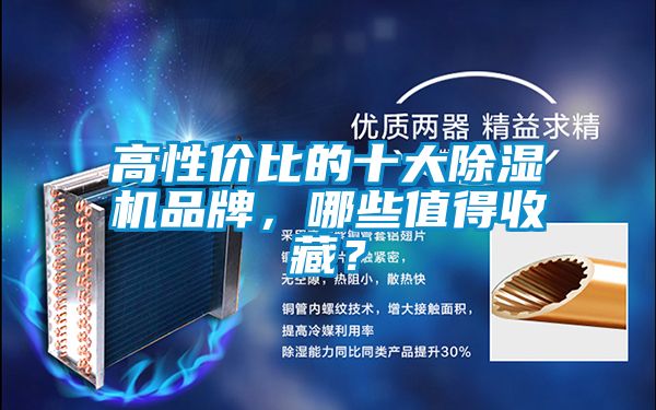 高性價比的十大除濕機品牌，哪些值得收藏？